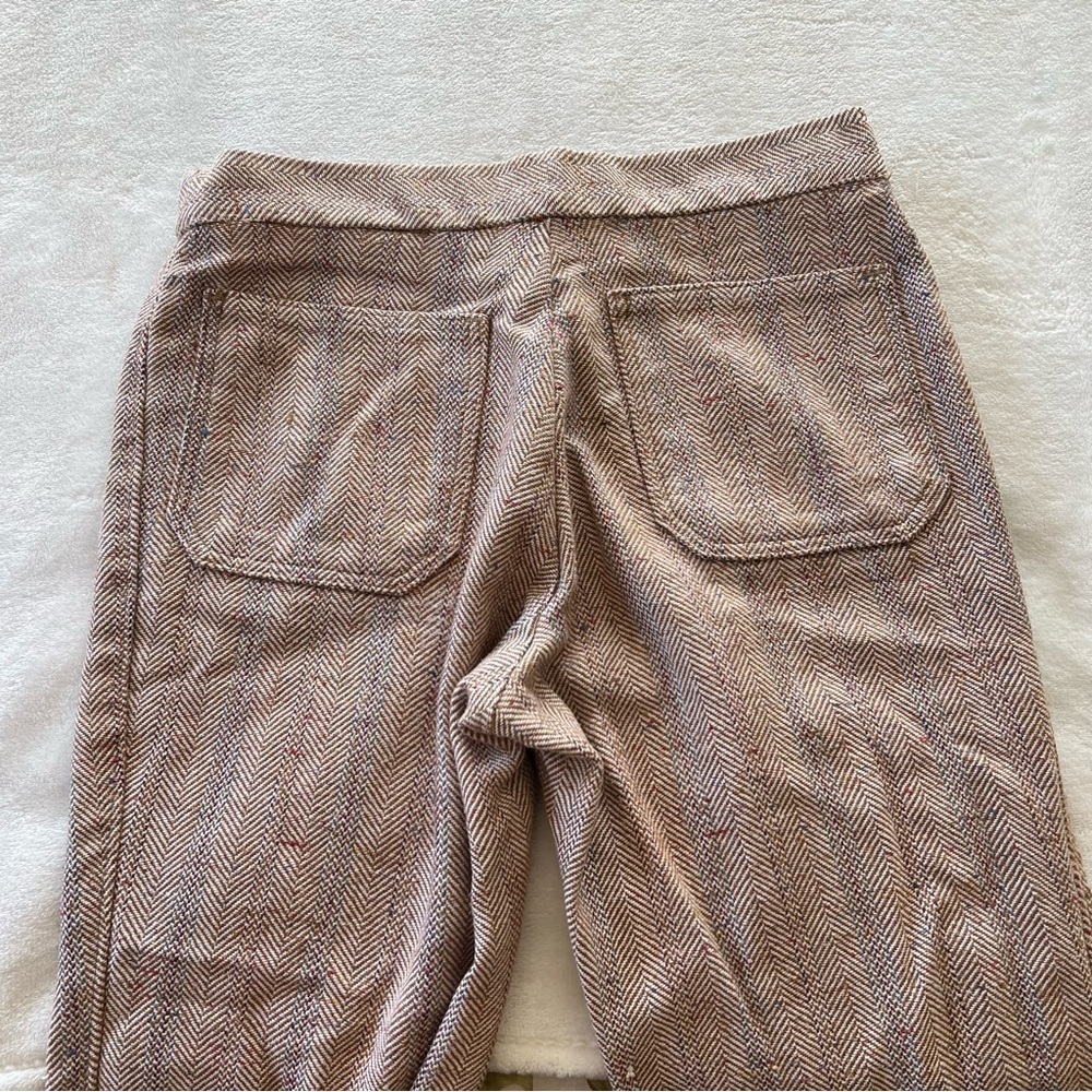 Vintage Y2K Low Rise Tweed Plaid Trousers - Picture 4 of 9